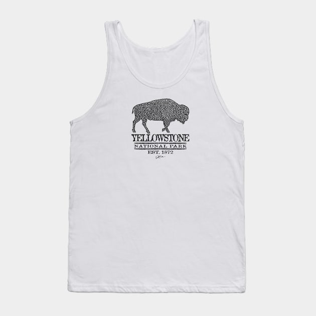 Yellowstone National Park Walking Tank Top by jcombs